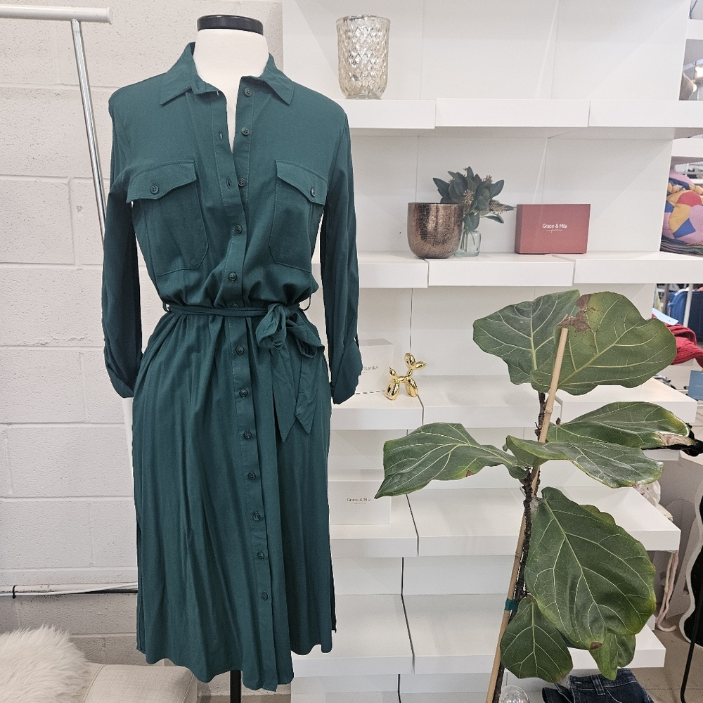 NWT Longsleeve Shirt Dress